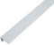 Alberts 484668 Perfil de ángulo, Plástico, gris aluminio, 1000 x 25 x 15 mm