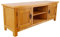 Living Rustic Solid Oak Large Wide TV Cabinet/Solid Oak Widescreen TV Unit/Chunky Living Room Furniture