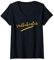 Damen Vodkahontas Design für Frauen / Damen die gern trinken T-Shirt mit V-Ausschnitt