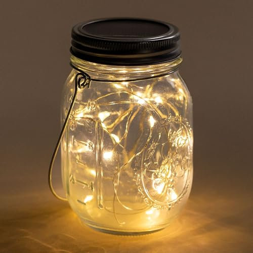 SKLUM Bocal en verre solaire avec guirlande LED Zol -