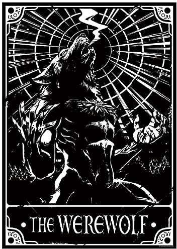 Deadly Tarot The Werewolf Mini Poster 32x44cm