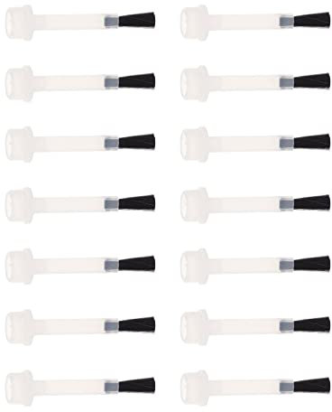 20 Stücke Nagellack Ersatzpinsel 9Mm Tragbare Flüssige Bürste Nagellack Ersatzpinsel Nagel für Diy Nagel Salon
