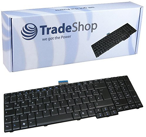 Original Keyboard Tastatur Deutsch QWERTZ für Acer Aspire 6530 6930 7230 7330 7530 7730 8530 8730 8920 6530G 7530G 7720Z 7720ZG 7730G 7730Z 7730ZG 8920G ZY2 ZY6 (Deutsches Tastaturlayout)