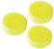 LALAFINA 3St -Schaumpads zum Autowachsen Polierpad aus polierpads polishing pad Polierpad Bohren schwämme Reinigungsschwamm Polierschwamm Wagen Schwammmatte weiches Wachs
