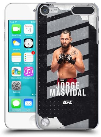 Head Case Designs Offizielle UFC Kampfkarte Jorge Masvidal Harte Rueckseiten Handyhülle Hülle Huelle kompatibel mit Apple iPod Touch 5G 5th Gen