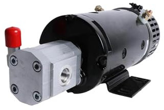 Molloparts Hydraulische Hebepumpe und Motor 161936 161937, kompatibel mit Skyjack Scherenhebebühne SJIII3220 SJIII3226 SJIII4620 SJIII4626 SJIII4632