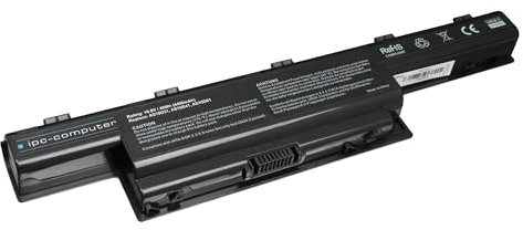 IPC-Computer Akku kompatibel zu Acer Aspire 4333, 4733Z, 4750, 4750G, 5250, 5333, 5733, 5733Z, TravelMate 5760, 5760G - BT.00607.126 mit 48Wh