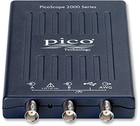 Osciloscopio, PC, 25 MHz, con AWG | Osciloscopios prueba basada en PC, 1 unidad - PICOSCOPE 2205A