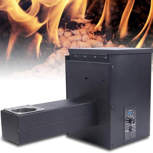 Pellet BBQ Raucher Trichter Assembly Kit, intelligenter Knopf Typ Digital Temperaturregler für Grill, Rauch, Backen, Braten und BBQ