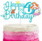 Mermaid Cake Topper 4th for Girls,Kids Birthday Cake Decorations,Mermaids Cartoon Theme Cake Cupcake Topper Shinny Mermaid Happy 4th Birthday Cake Toppers for Kids,Girl,Mermaid 4th Party Cake Decor