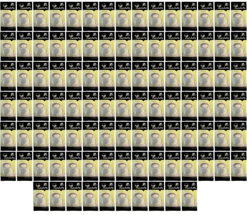 Instant Hot Chocolate Fairtrade, Catering Bulk Drinking Chocolate, 100 x 28g Individual Sachets (100x28g Sachets)