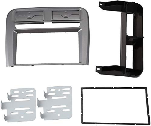 Chavisenty Kit di installazione per mascherina autoradio 2 DIN per Grand Punto 2005-2009, con montaggio sul cruscotto a sinistra, telaio stereo