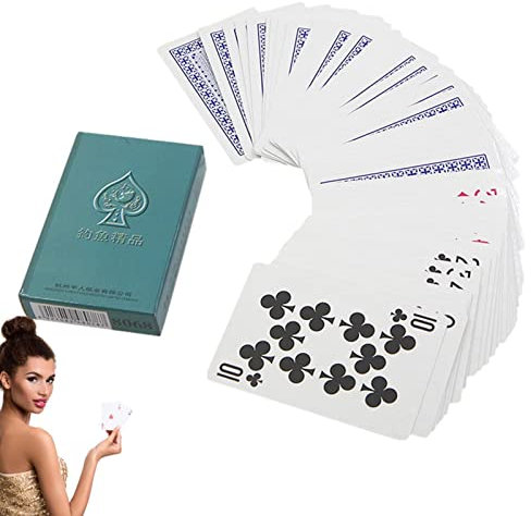 Generisch Magier-Karten-Deck | Einfacher Zaubertrick für Zauberer - Magic Show Back to Know The Cards Ideales Geburtstags Anfänger und professionelle Zauberer