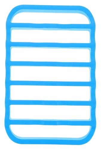 HOLIDYOYO Parrilla De Silicona Sartén De Inducción Parrilla De Inducción Rejilla Humeante Bastidores Almohadilla Para Secar Platos Estaño Utensilios De Cocina Frustrar No Blue Gel De Sílice