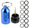 Generisch e Para botellas de buceo, Kit Para Buceo - Mini Tanque De Buceo Botella Para Buceo, Carcasa De Aleación De Aluminio, 12 Piezas E, Accesorios, Adecuado Para La Mayoría De Las Válvulas De