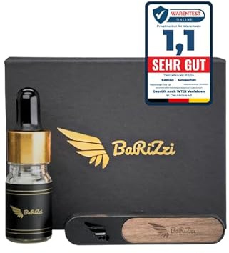 BaRiZzi Autoparfüm I Neuwagenduft I Auto Lufterfrischer I Car Diffuser I Car Perfume (Erdbeere, Schwarz)