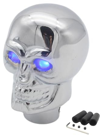 Einzigartiger Totenkopf-Schaltknauf für Auto, Schaltknauf, Schaltknauf, Schaltknauf, Schalthebel, Auto-Innenausstattung, coole Auto-Schaltgriffe