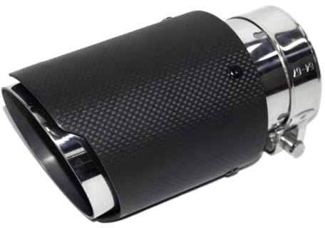 Auspuffrohr Universelles Auspuffendrohr Aus Kohlefaser Für VW Für GTI Für MK7 Für Golf 7 Auspuffblende Endrohr(63-89mm)
