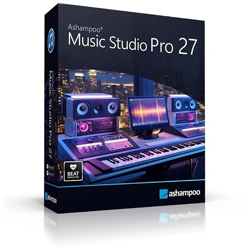 Musik Studio 27 Pro Musikprogramm zum Bearbeiten, Konvertieren, Brennen und Mixen von Audio-Dateien für Win 11, 10