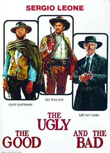 Close Up The Good, The Bad & The Ugly Poster (68,5cm x 101,5cm)
