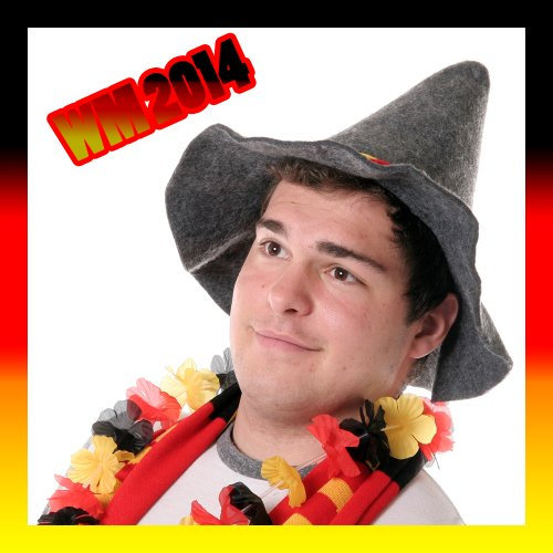 Seppl - Hut Senner Alpentoni schwarz rot gold