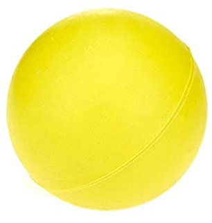 CLASSIC Pet Products Gummiball, klein, robust, 60 mm, Gelb