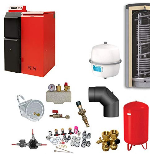 ThermoFlux Pelletkessel | Pelling 25 ECO | 25 kW | 135kg | Komplettset 4
