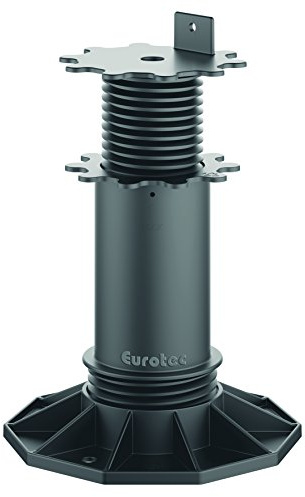 Eurotec - Verstellfüße für Terrassen -ECO XL (5 Stück) 13-19,8 cm, Terrassenlager