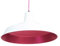 anTes interieur Große Hängeleuchte Pallido 40 cm Ø weiß violett (Pendelleuchte Hängelampe Deckenlampe Pendellampe Deckenleuchte lila rosa)