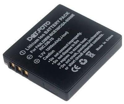 Dot.Foto CGA-S008, CGA-S008E, DMW-BCE10 Premium 3.7v / 1000mAh Rechargeable Battery for Panasonic LumixDMC-FS20 FS3 FS5 FX30 FX33 FX35 FX36 FX37 FX38 FX500 FX520 FX55