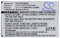 Battery for ZTE E700 F860 F868 F866, 3.7V, 1200mAh, Li-ion