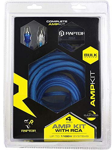 RAPTOR by METRA Electronics Bulk Series 4 Gauge AMP KIT - R2AK4