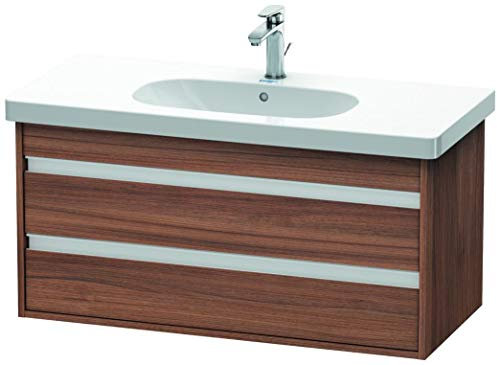 Duravit Waschtisch kt664807979 2 Schubladen 1000 x 455 Nussbaum natur