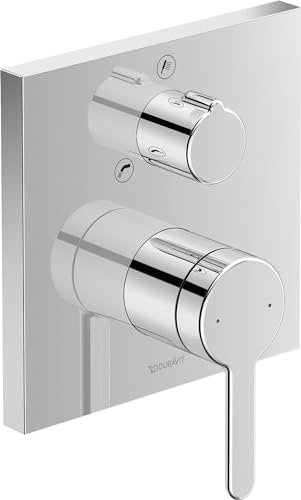 Duravit C.1 Einhebel-Wannenmischer Unterputz Chrom Hochglanz 150.77.150mm