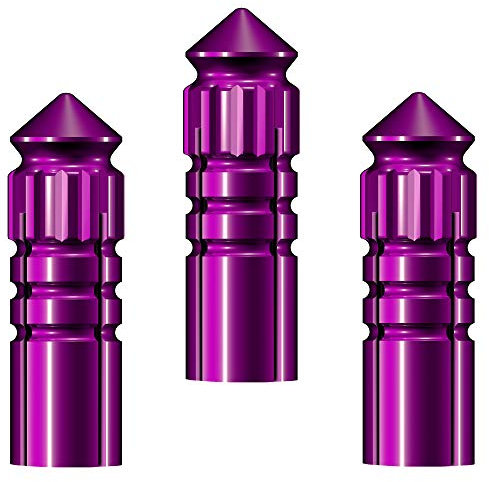 Mission Darts Unisex – Erwachsene Mi_FP1 Flightsaver, violett, 1 Set (3)