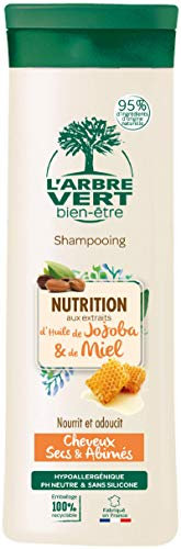 L'arbre vert Shampooing Nutrition pour Cheveux Secs/Abîmés 250 ml
