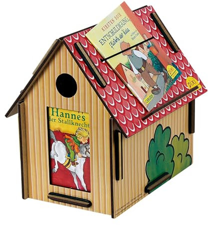 Werkhaus Pixibuch Aufbewahrungshaus 18 x 16 x 18 cm