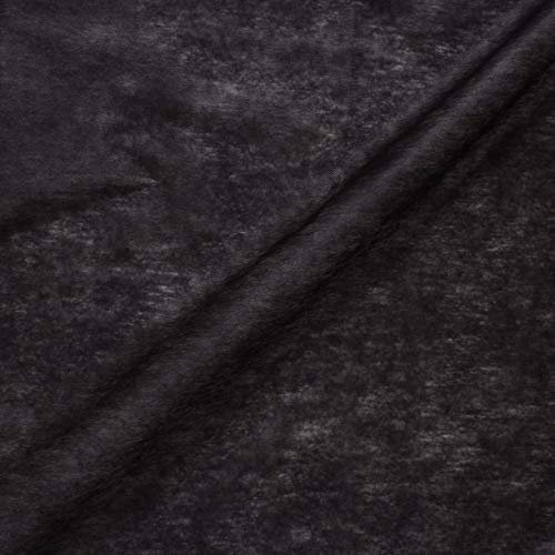 Iron-On Interfacing - Light - Black (by The Metre)