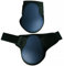 TopHomer 2 x verstellbare Gamaschen für die Hinterbeine, stoßdämpfende Stiefel, passend für Pferde, Beinschutz, Reitsehnenschutz, Sprunggelenkbandage (blau, groß)