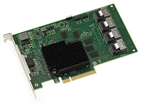 KALEA-INFORMATIQUE Scheda controller PCIe 2.0 SAS 6GB 16 porte interne. Modello OEM 9201-16I SAS 2116