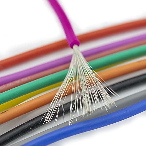 5 Metres 22AWG Purple Silicone Wire by UMTMedia - Flexible Cable
