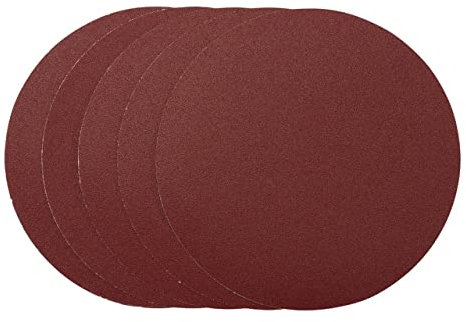 Draper Schleifscheiben 200mm Körnung 120 PSA (5 Stück) rot, One Size, 63031