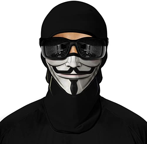 Cody Lundin Unisex-Sturmhaube, Vollgesichtsmaske, leicht, UV-Schutz, kältebeständig, mehrfarbig
