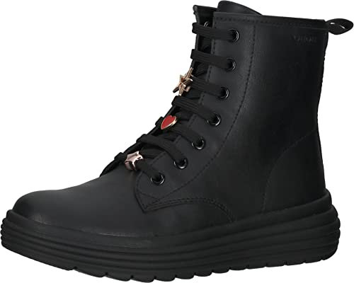 Geox J Phaolae Girl A, Stivaletti Bambine e ragazze, Nero (Black), 32 EU