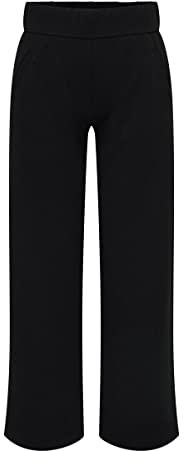 JdY Damen Jdylouisville Catia Wide Pant Jrs Noos Stoffhose, Schwarz, S / 32L EU