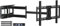 HCMOUNTING Long Reach TV Wall Bracket for 42-80 Inch TVs, Full Motion Articulating Arm with 1100mm Extension, Swivel & Tilt, Holds up to 50kg, Max VESA 600x400mm