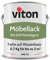 Viton Möbellack - 0,7 Kg - Seidenmatt Resedagrün - Möbelfarbe auf Wasserbasis - RAL 6011 Resedagrün