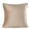 Wycian Kissenbezüge Deko, Cushion Cover Beige 45X45cm Samt Einfarbig Dekor Schlafzimmer Wohnzimmer Couch Büro 1er