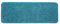 MIULEE Teppich Badematte Badezimmerteppich rutschfest Waschbar Badteppich Bettvorleger Badvorleger Saugfähige Duschvorleger Fussmatte für Wohnzimmer Schlafzimmer Badezimmer 45x120cm Blau-grün