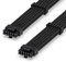 EZDIY-FAB Cavo a Manicotto 16AWG PCI-e 5.0 12VHPWR PSU,600W Cavo da 12+4 pin Maschio a 12+4 pin Maschio per RTX 3090Ti/4070Ti/4080/4090, 60cm/23.62in-Nero